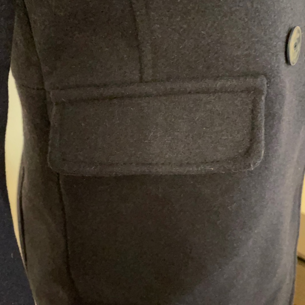 Lined wool coat - Picture 6 of 9